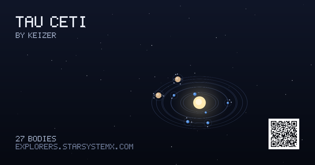 Cover image for Tau Ceti